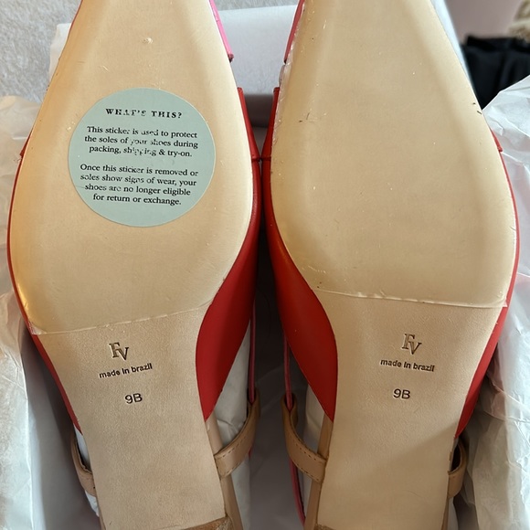 NIB Frances Valentine Liza Basketweave Pump Sz. 9 - Picture 7 of 8